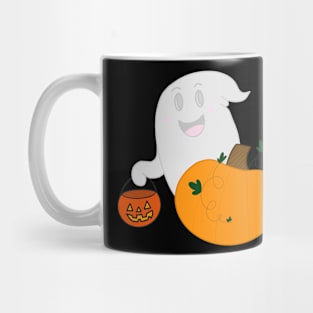 Happy Trick or Treating Ghostie Mug